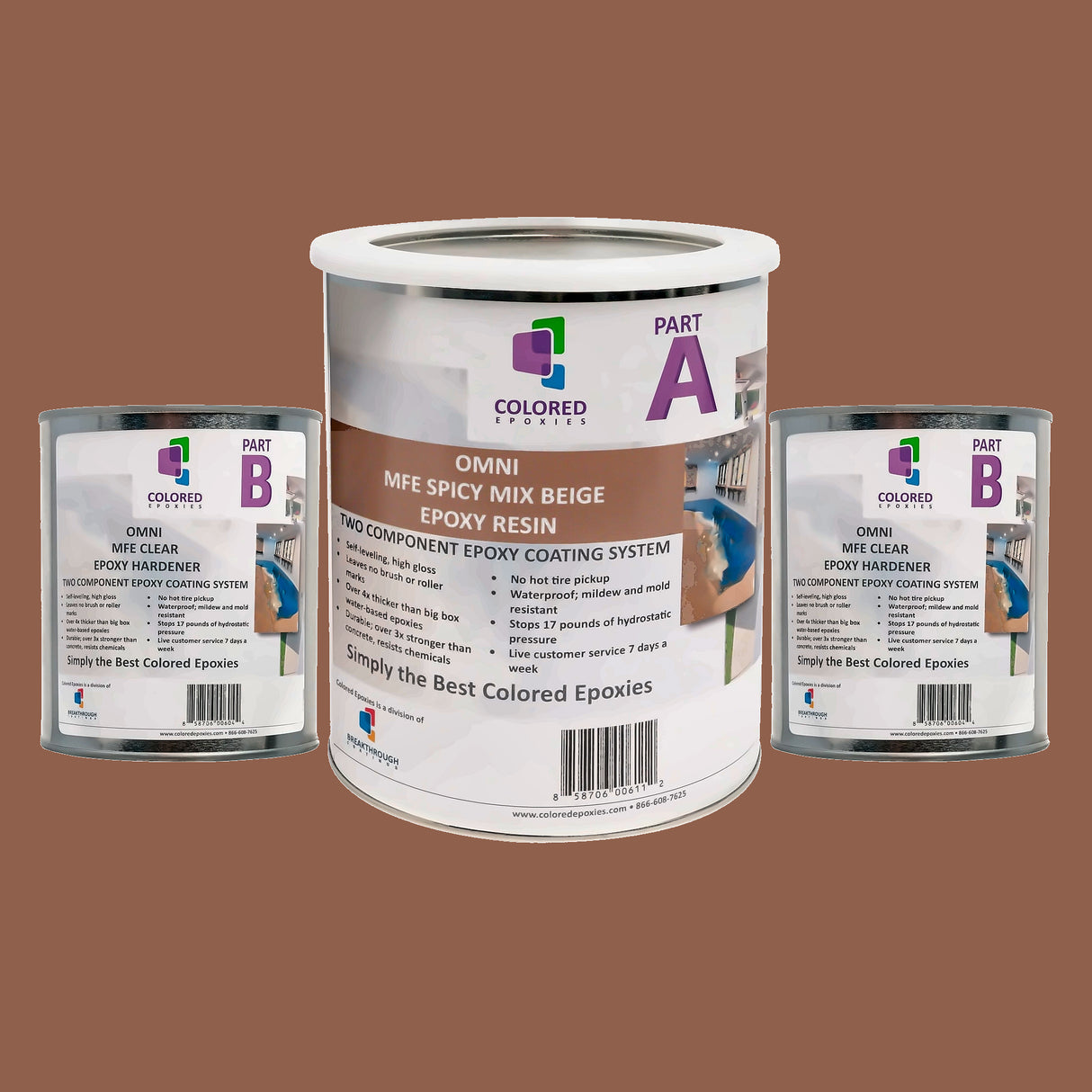 Colored Epoxy Resin Kits