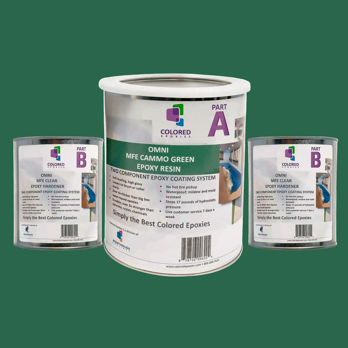 Colored Epoxy Resin Kits