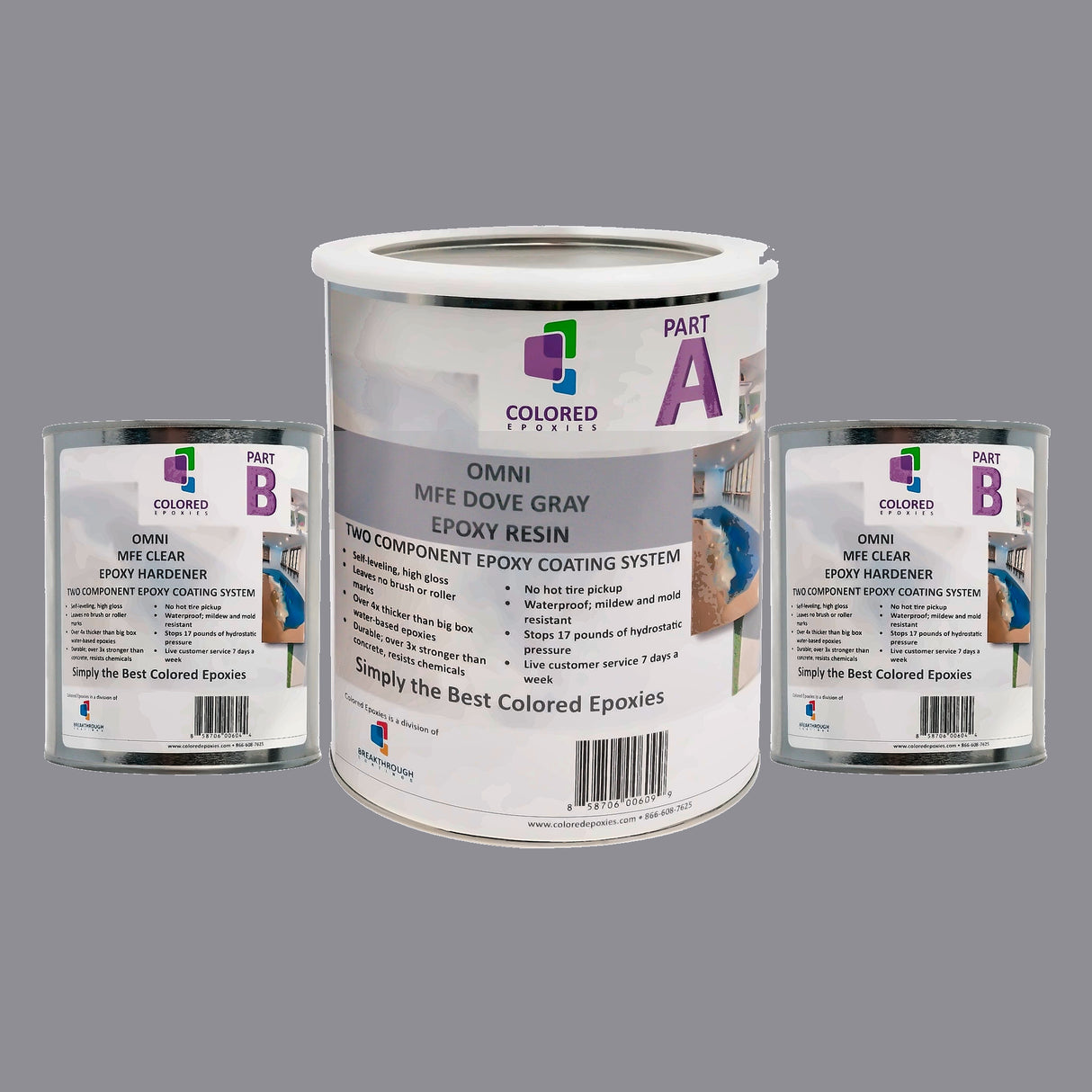 Colored Epoxy Resin Kits