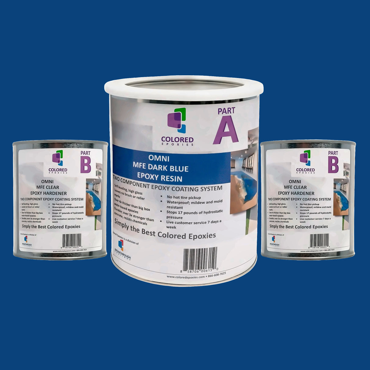 Colored Epoxy Resin Kits
