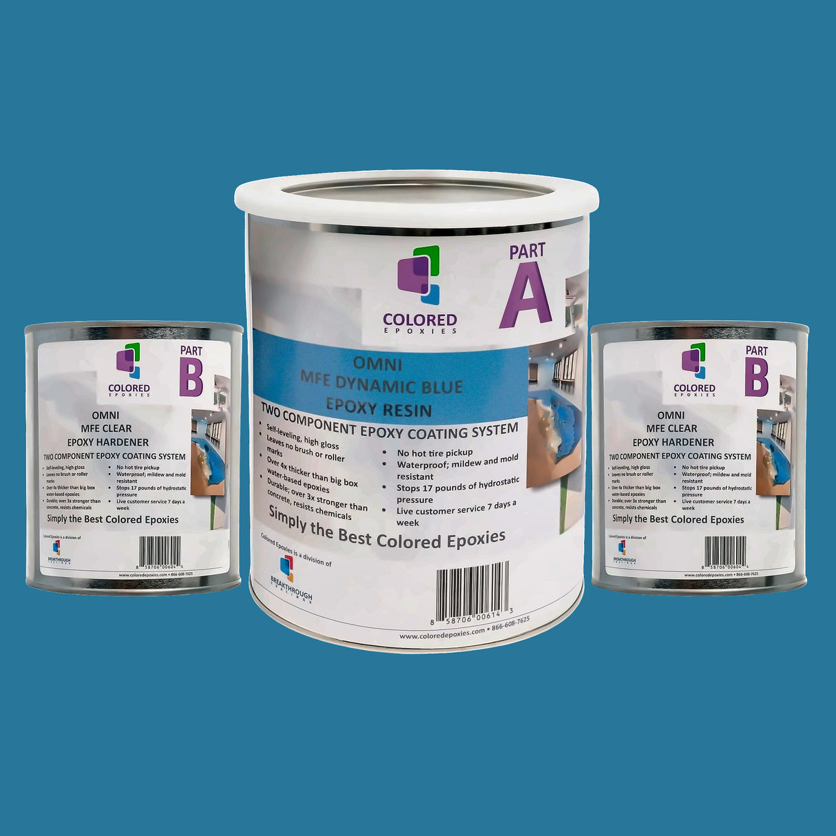 Colored Epoxy Resin Kits