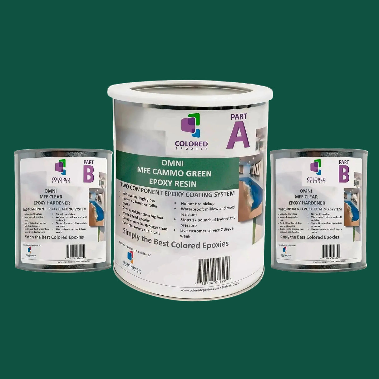 Colored Epoxy Resin Kits