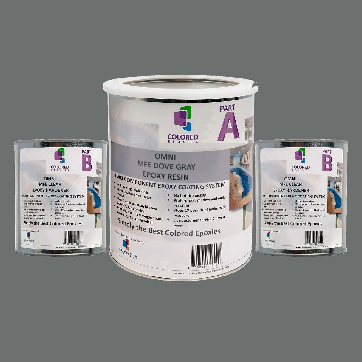 Colored Epoxy Resin Kits