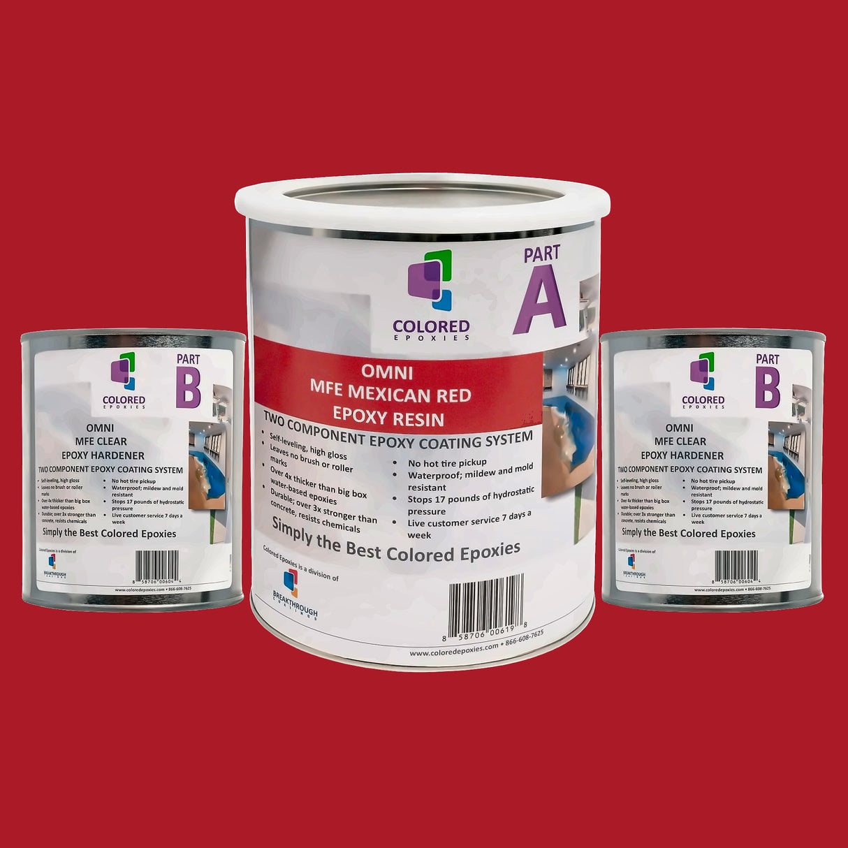 Colored Epoxy Resin Kits