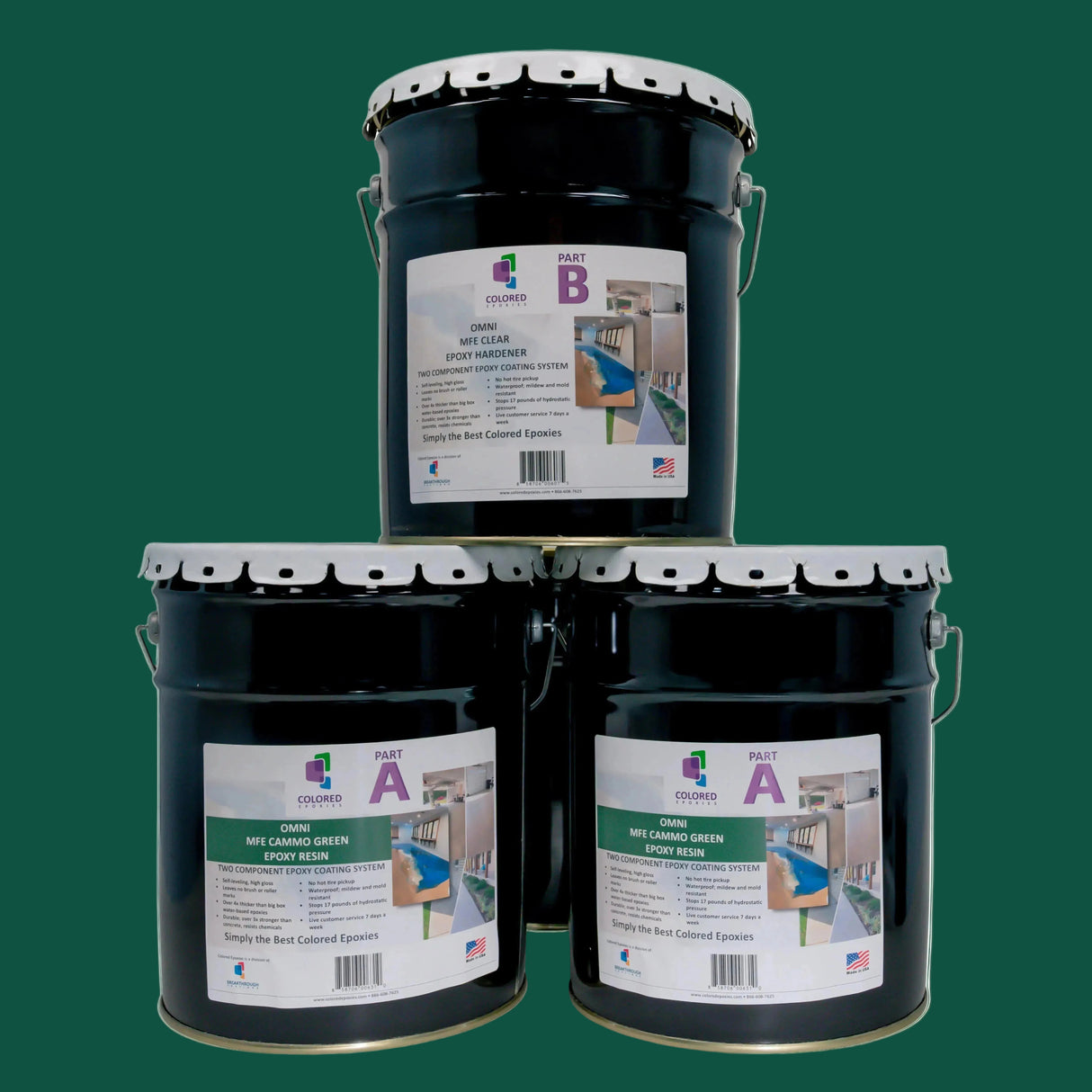 Colored Epoxy Resin Kits