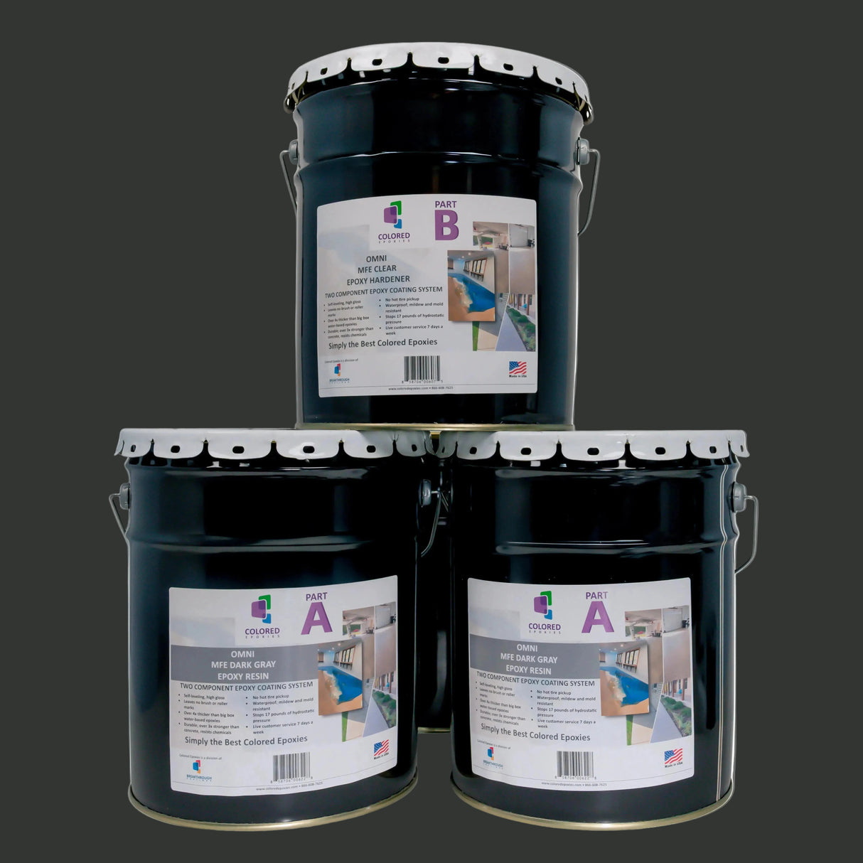 Colored Epoxy Resin Kits