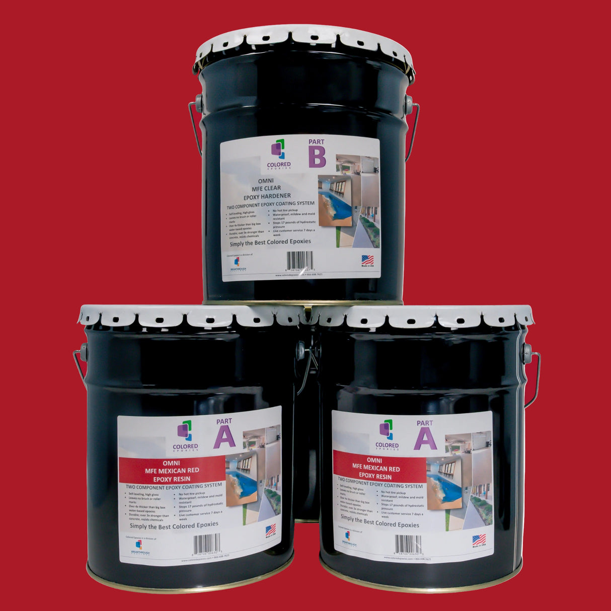 Colored Epoxy Resin Kits