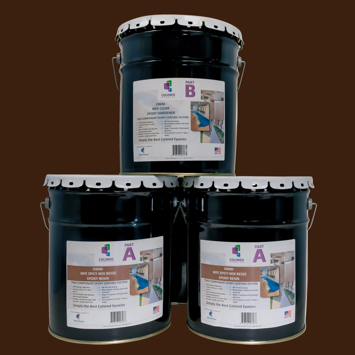 Colored Epoxy Resin Kits