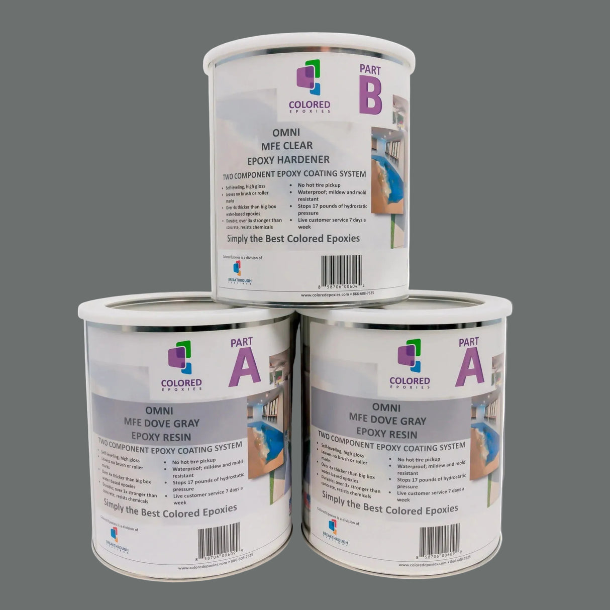 Colored Epoxy Resin Kits