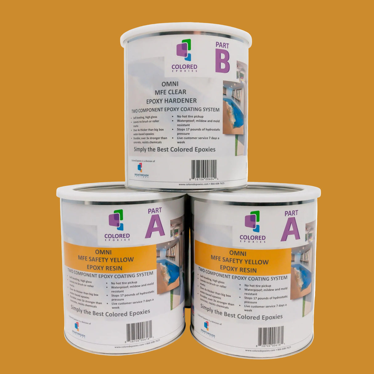 Colored Epoxy Resin Kits