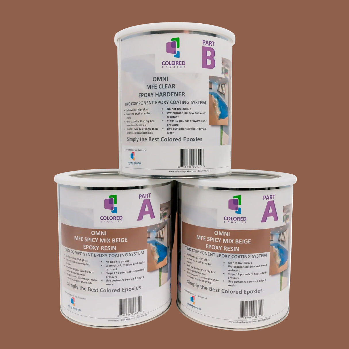 Colored Epoxy Resin Kits