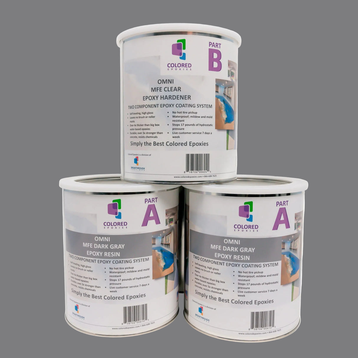 Colored Epoxy Resin Kits