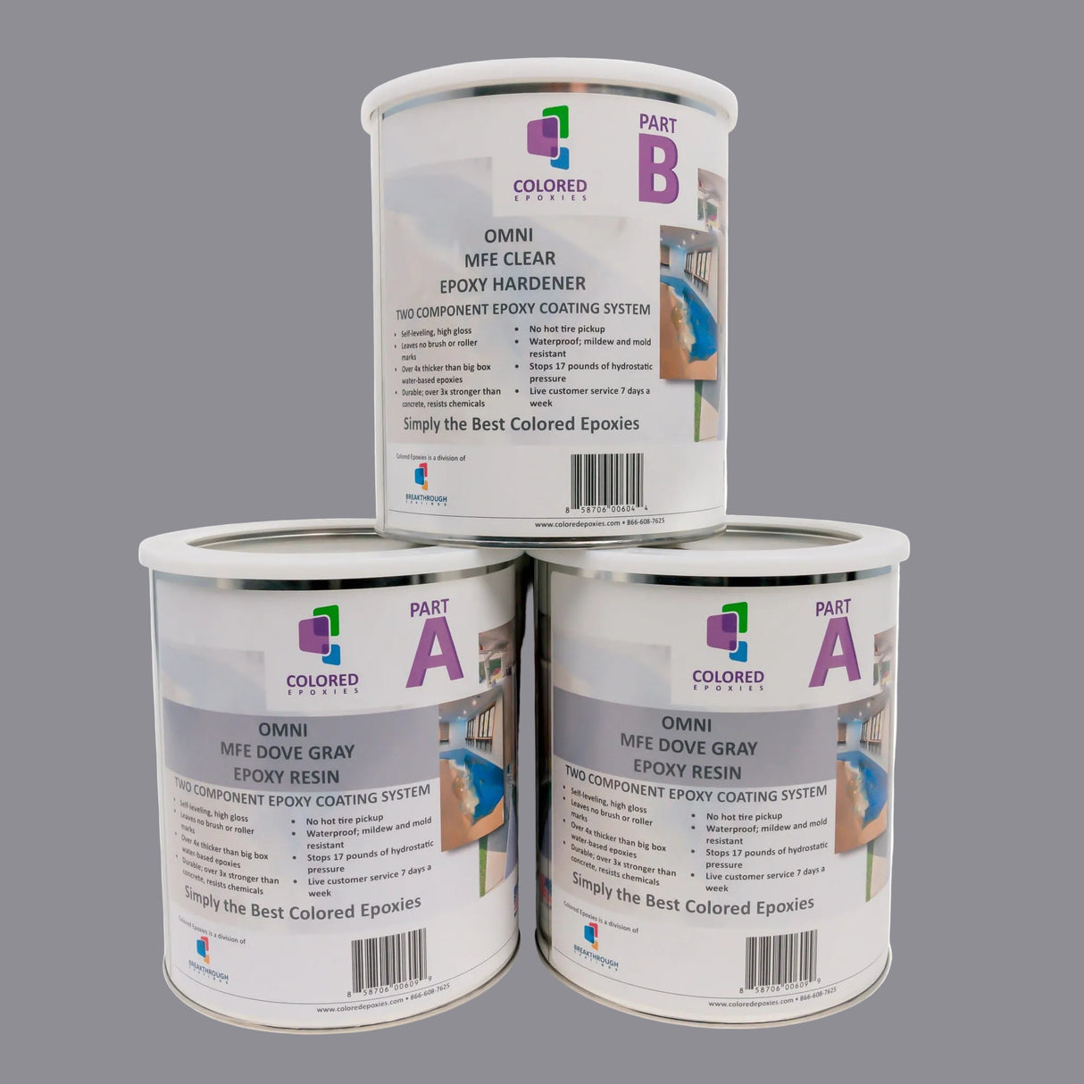 Colored Epoxy Resin Kits
