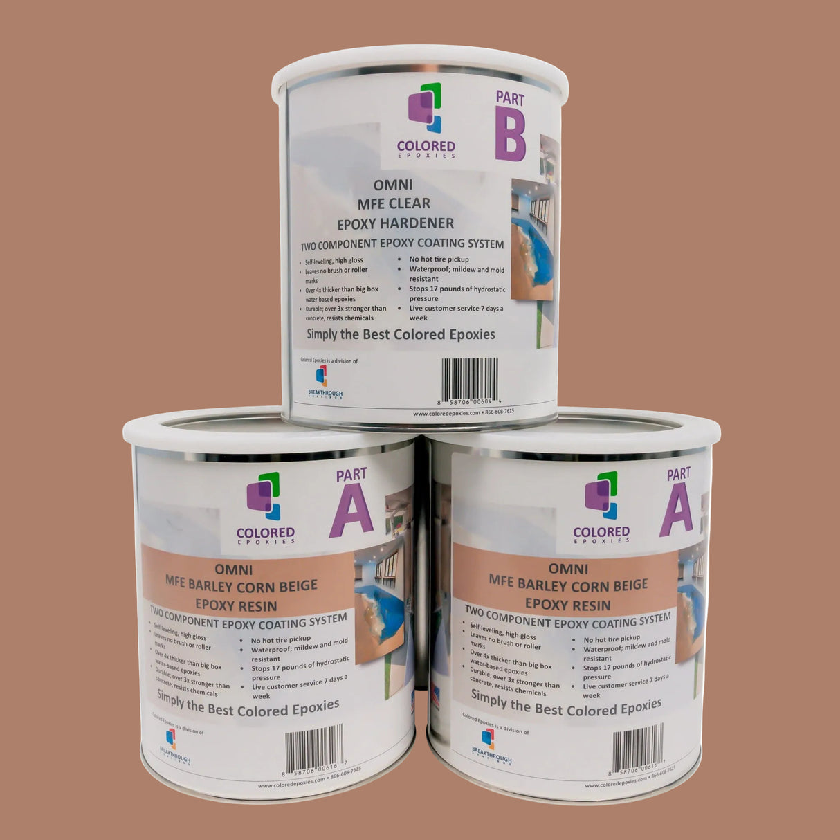 Colored Epoxy Resin Kits