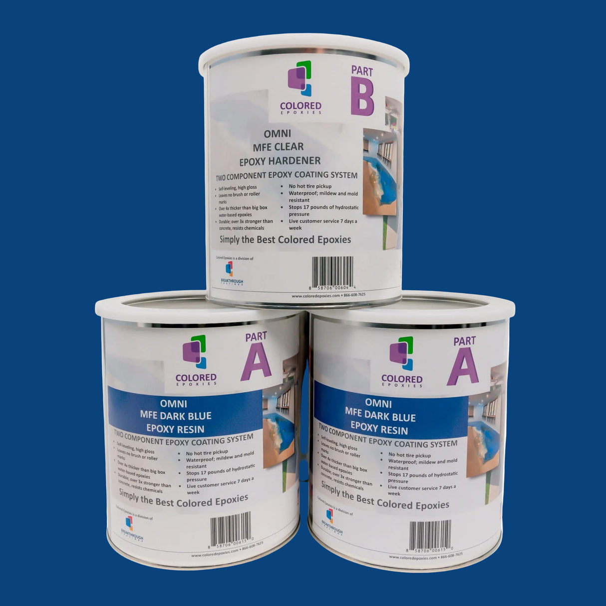 Colored Epoxy Resin Kits