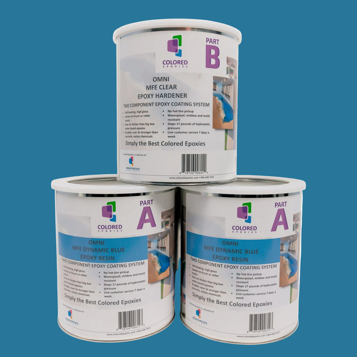 Colored Epoxy Resin Kits