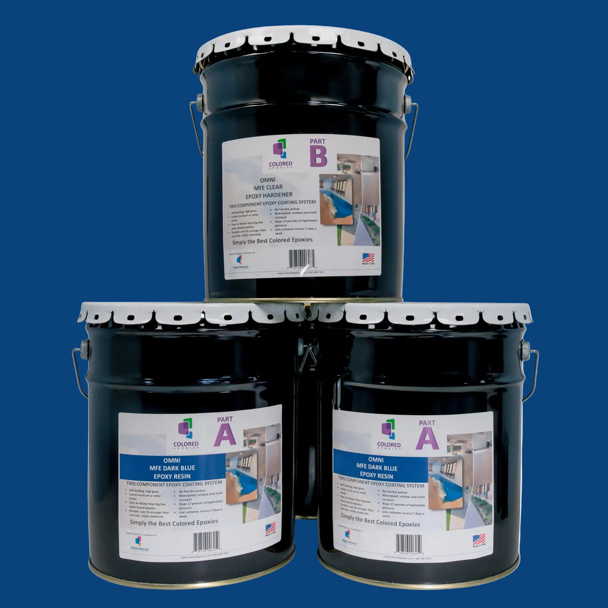 Colored Epoxy Resin Kits