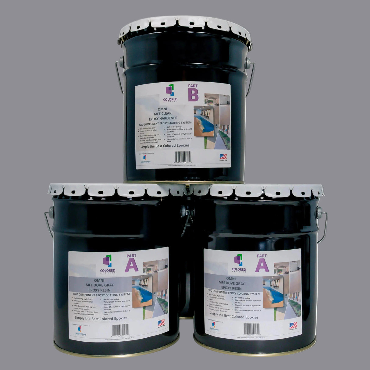 Colored Epoxy Resin Kits