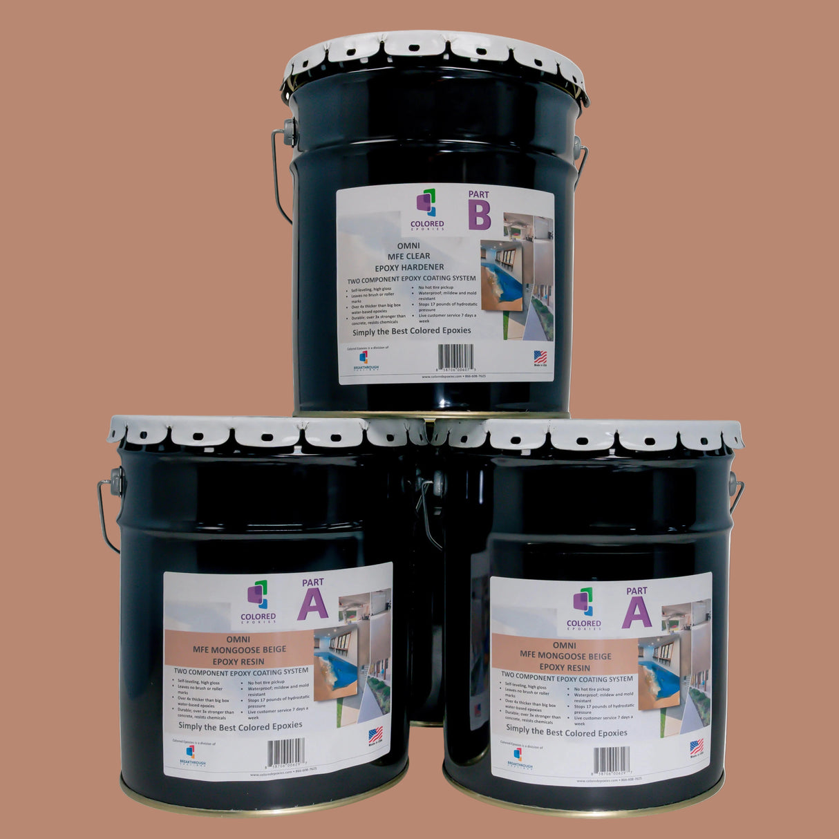 Colored Epoxy Resin Kits