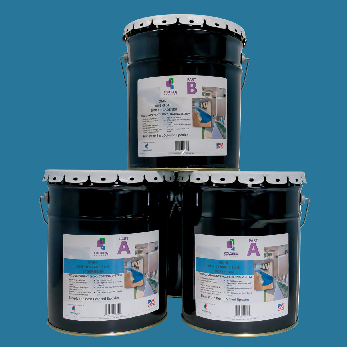 Colored Epoxy Resin Kits
