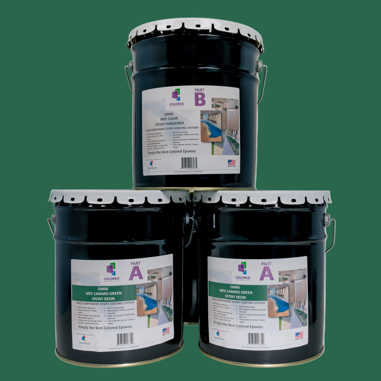Colored Epoxy Resin Kits