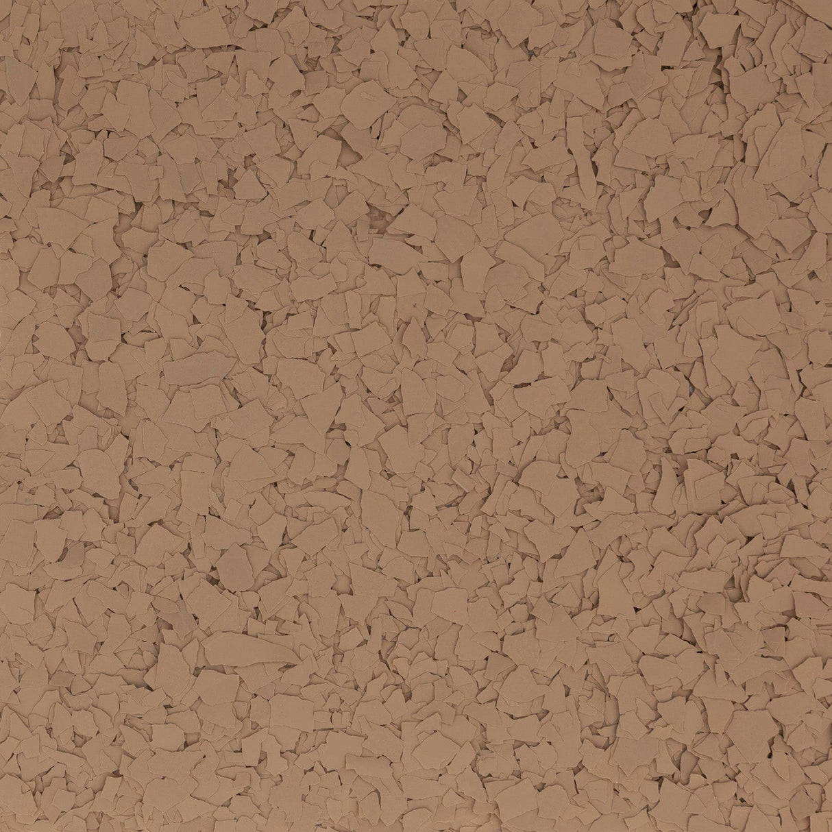 Solid Color Autumn Brown flake, 1/4 inch