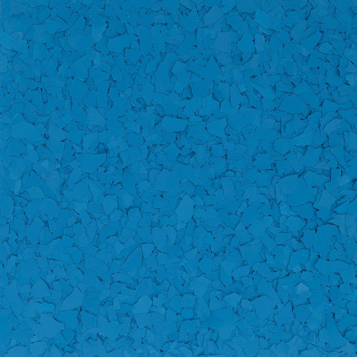 Solid Color Delray Blue flake, 1/4 inch