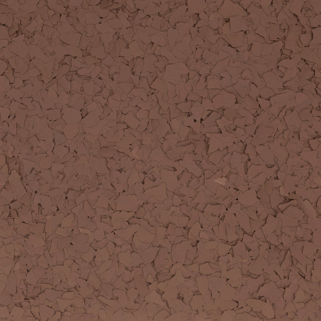 Solid Color Chocolate flake, 1/4 inch