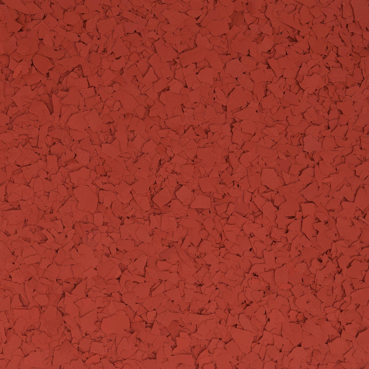 Solid Color Terra Cotta flake, 1/4 inch
