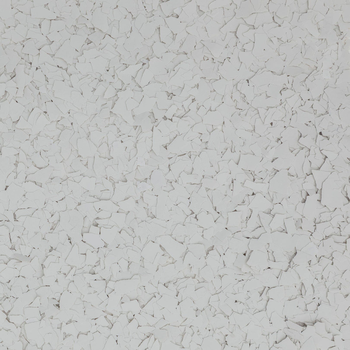 Solid Color Antique White flake, 1/4 inch