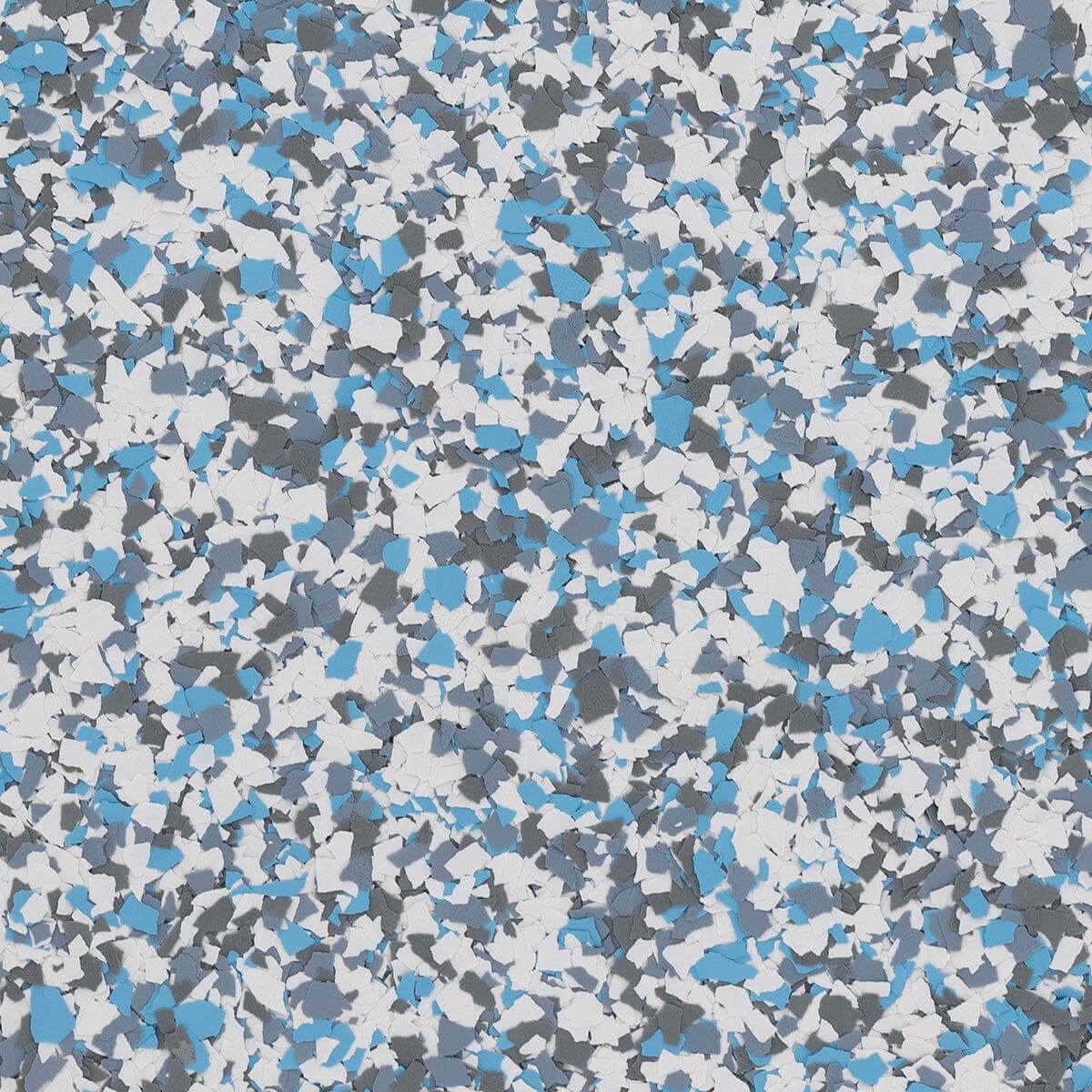 Traditional Ice Blue color flake, 1/8 inch