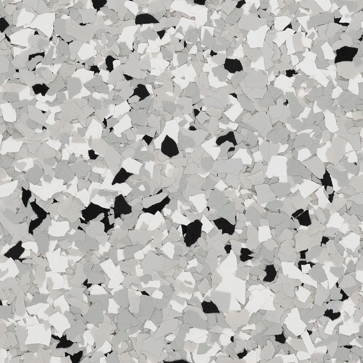 Greystone Feather Gray color flake, 1/4 inch