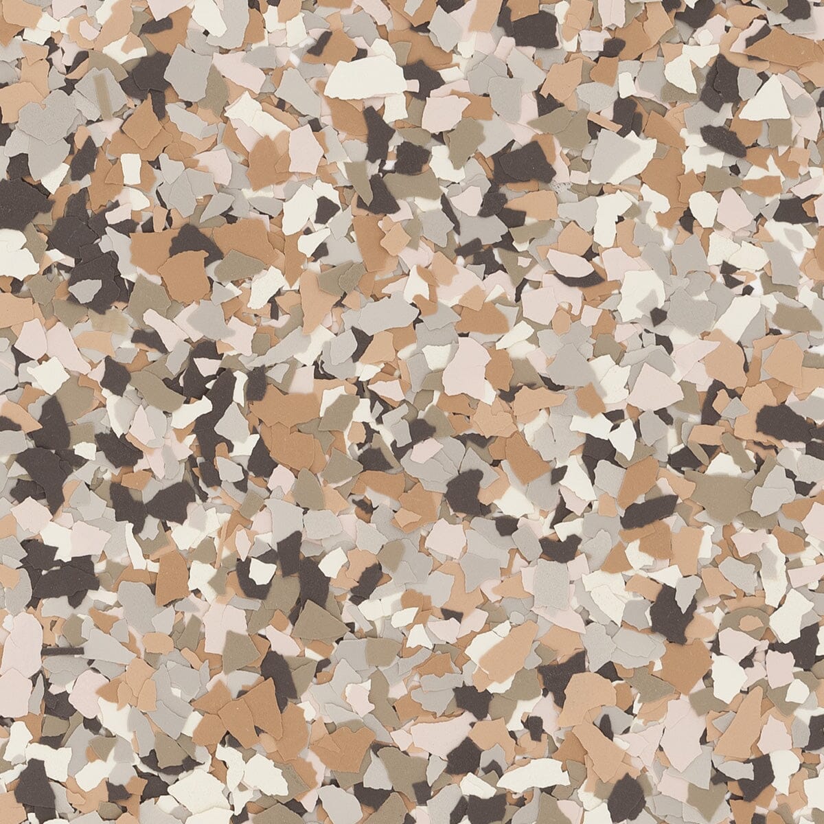 Brownstone Rosy-Finch color flake, 1/4 inch