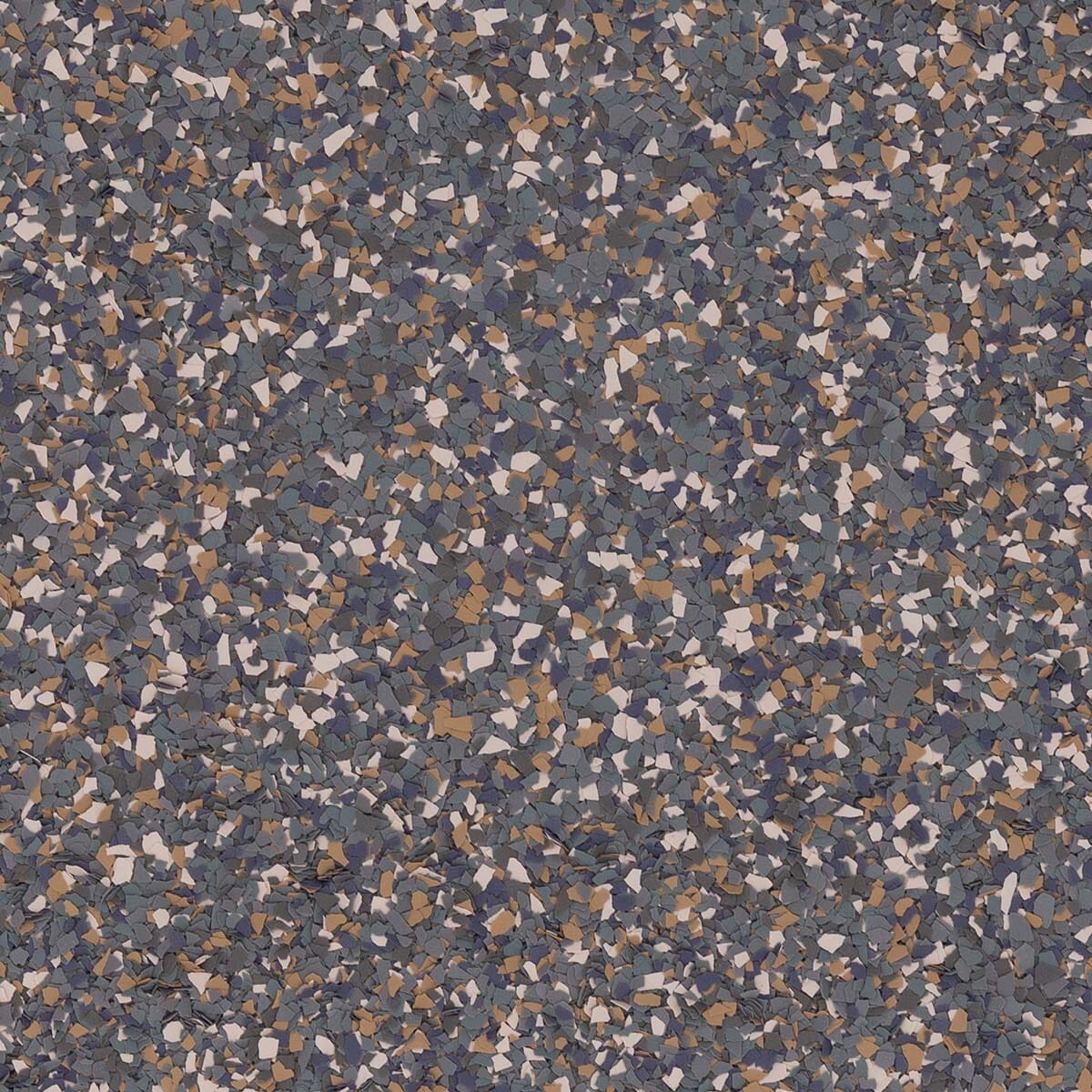 Brownstone Merino color flake, 1/16 inch