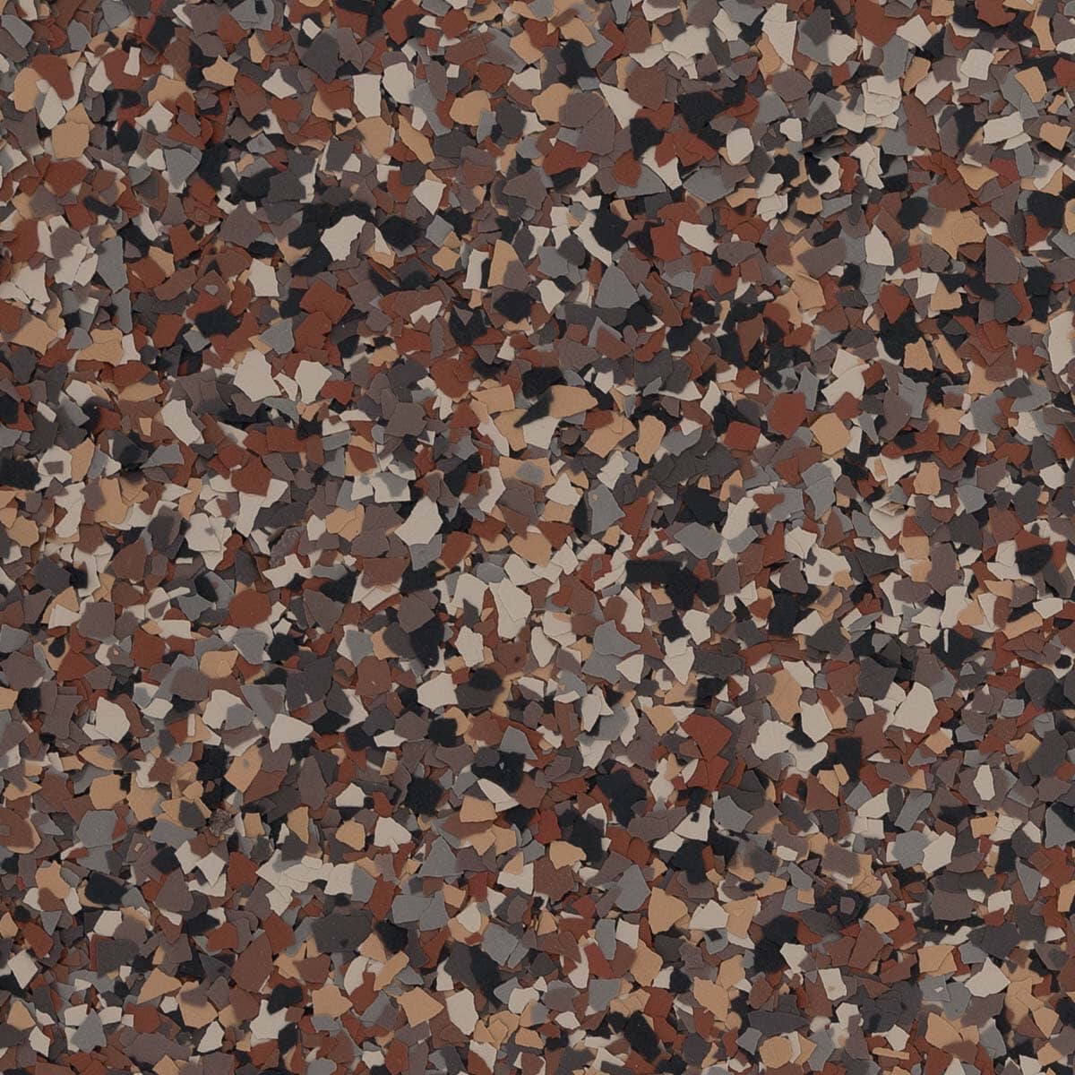 Brownstone Robin color flake, 1/8 inch