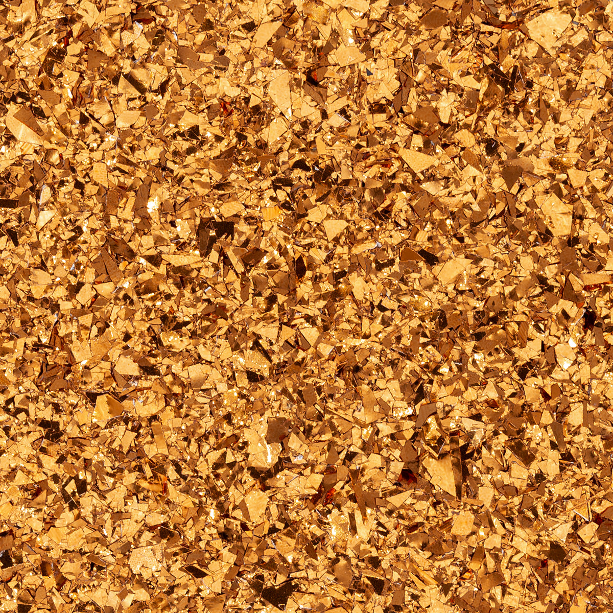 Crystal Glitter Copper, 0.125 inch UV coated