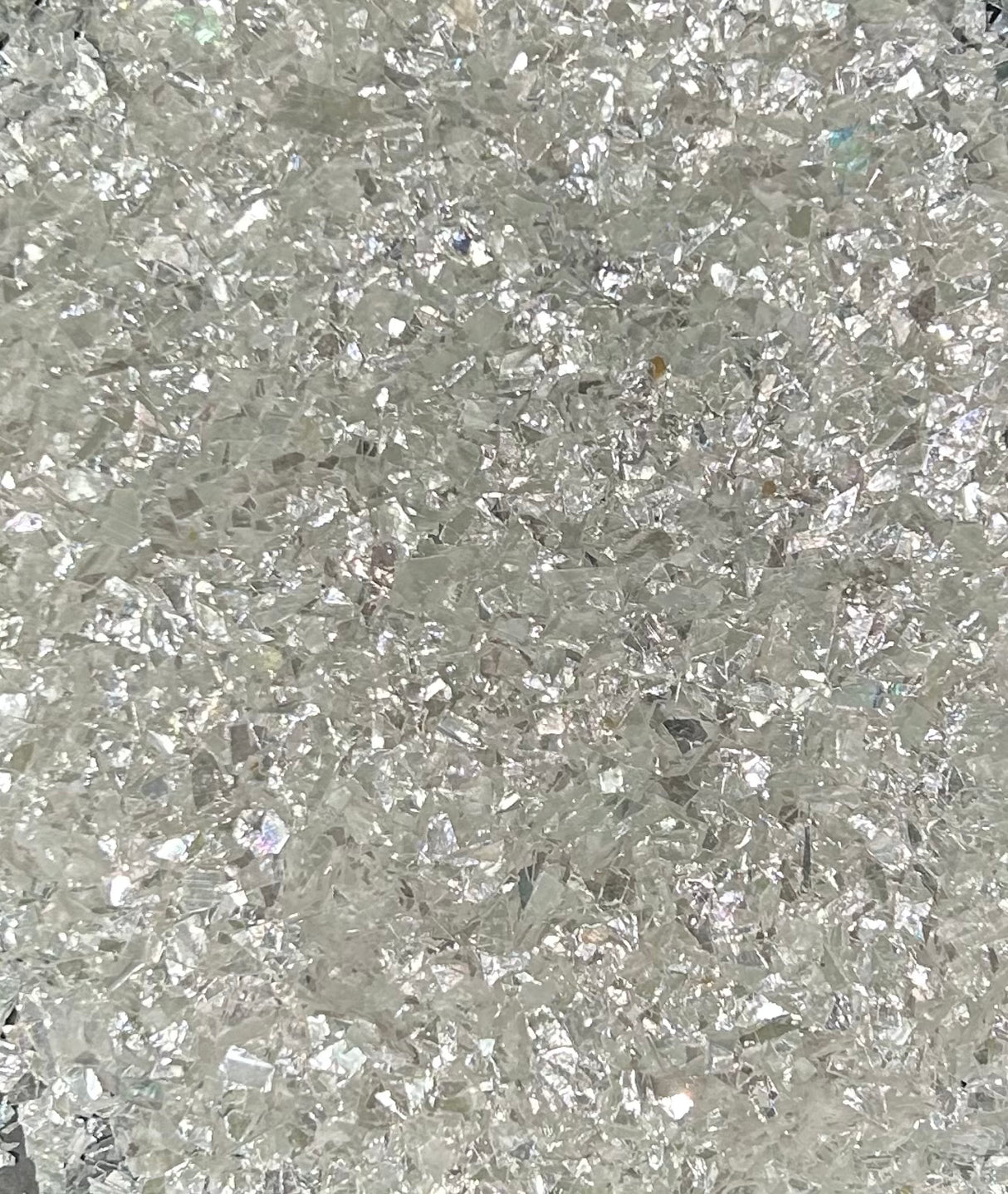 Crystal Flake Glitter 0.125" Random Cut (Sold By the Pound)