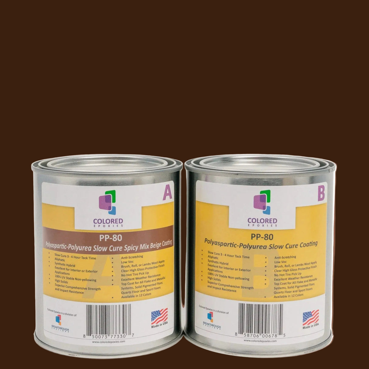 PP-80 Colored Polyaspartic