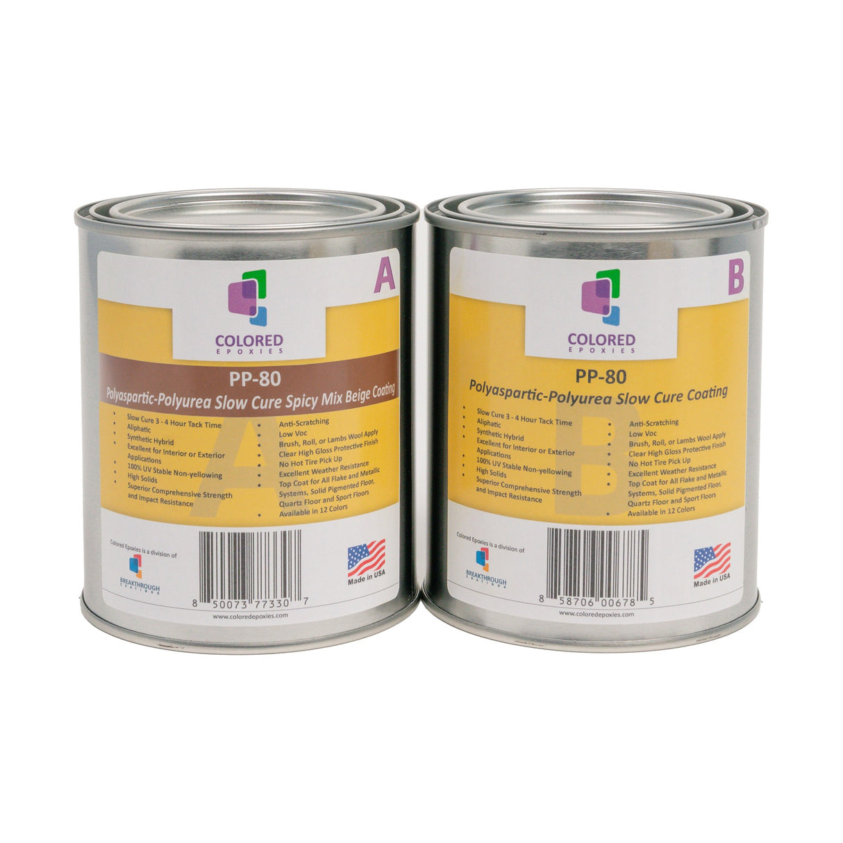 PP-80 Colored Polyaspartic