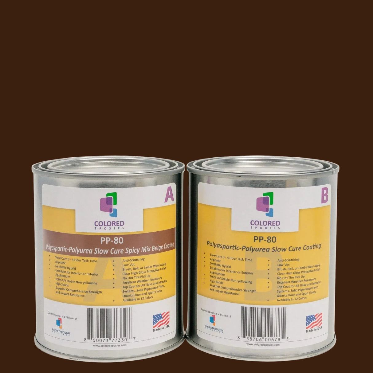 PP-80 Colored Polyaspartic
