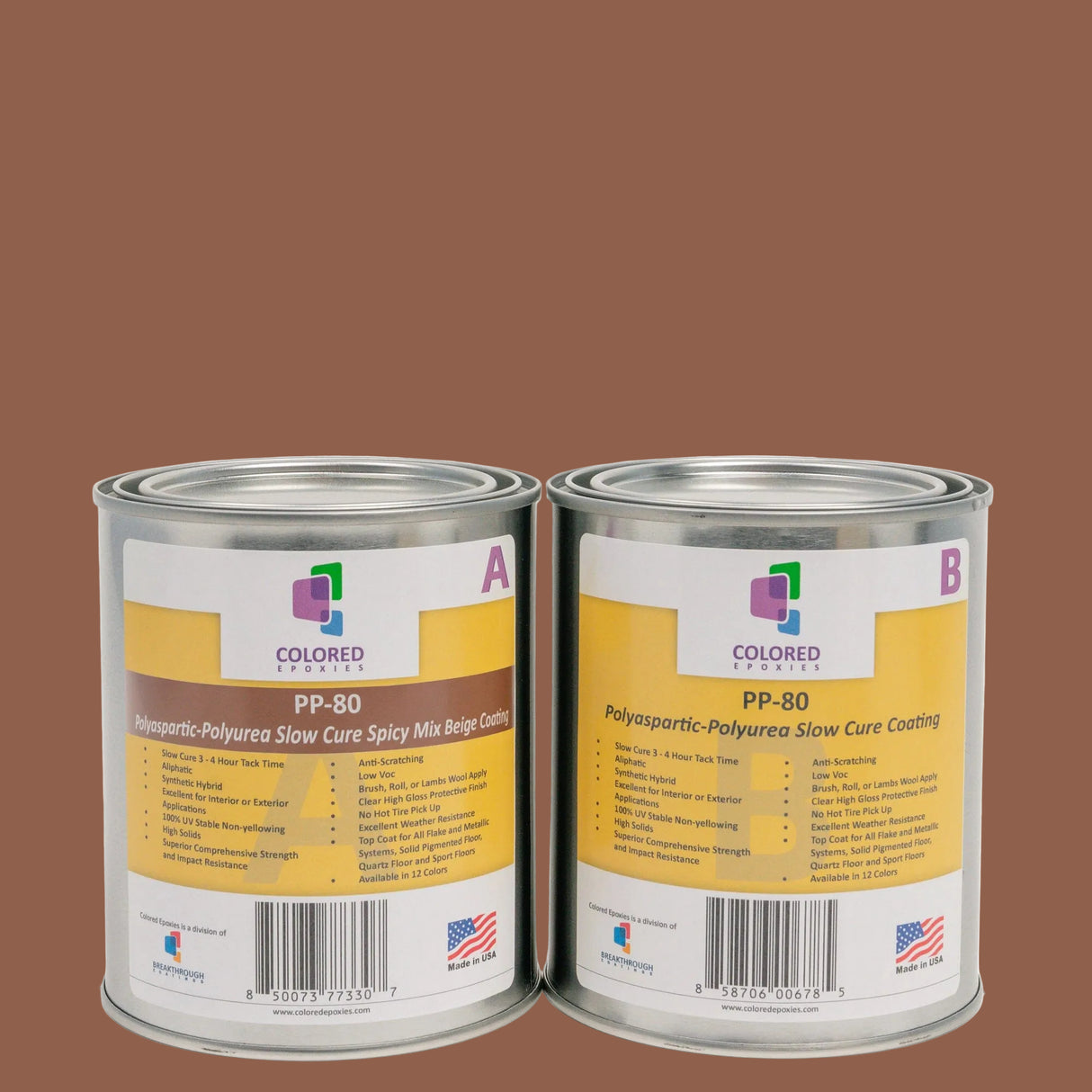 PP-80 Colored Polyaspartic