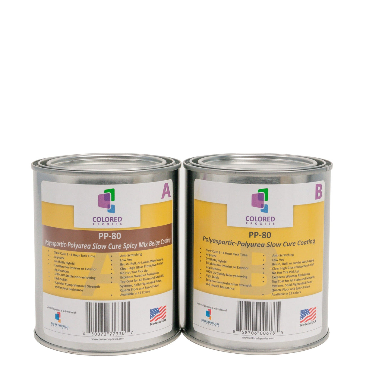 PP-80 Colored Polyaspartic