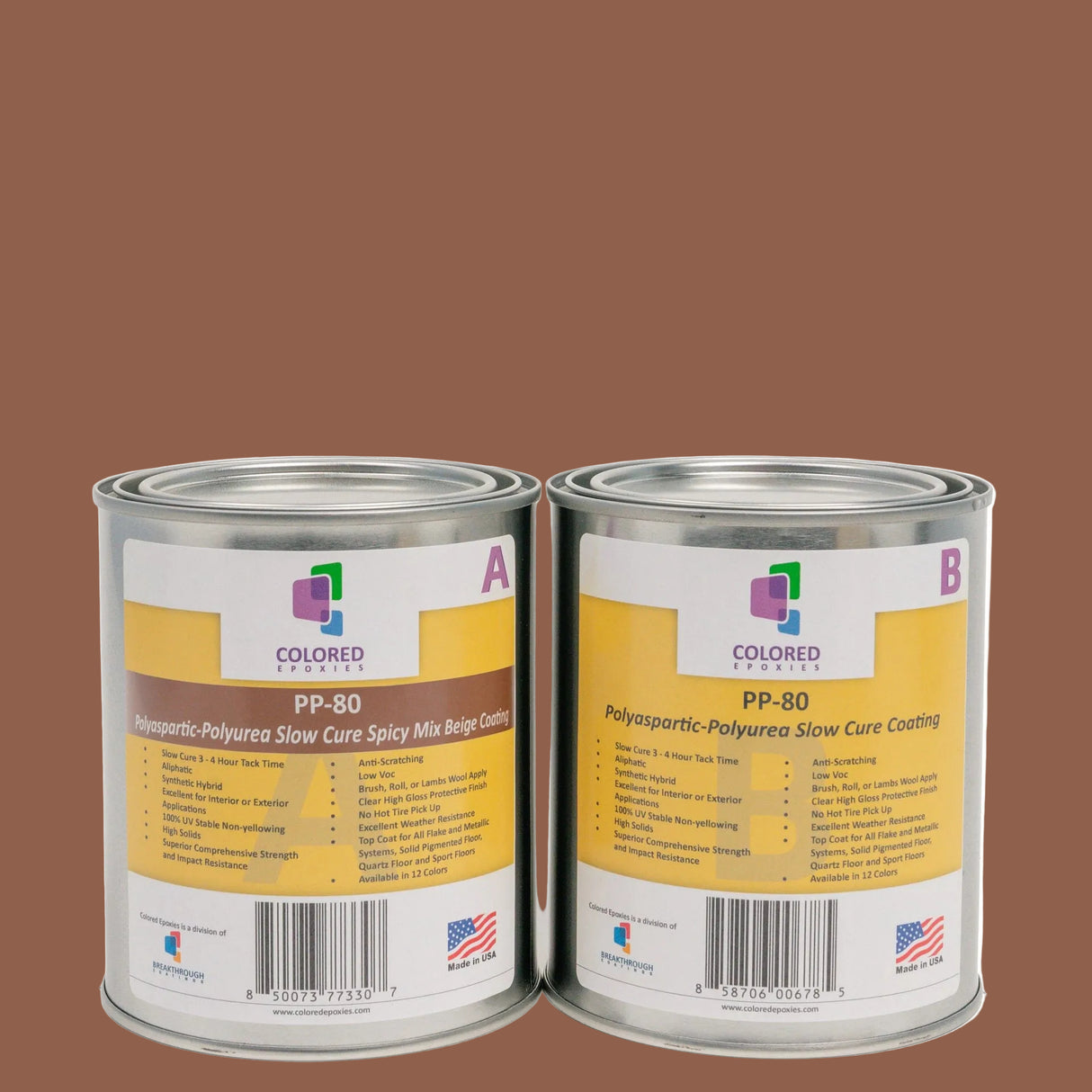 PP-80 Colored Polyaspartic