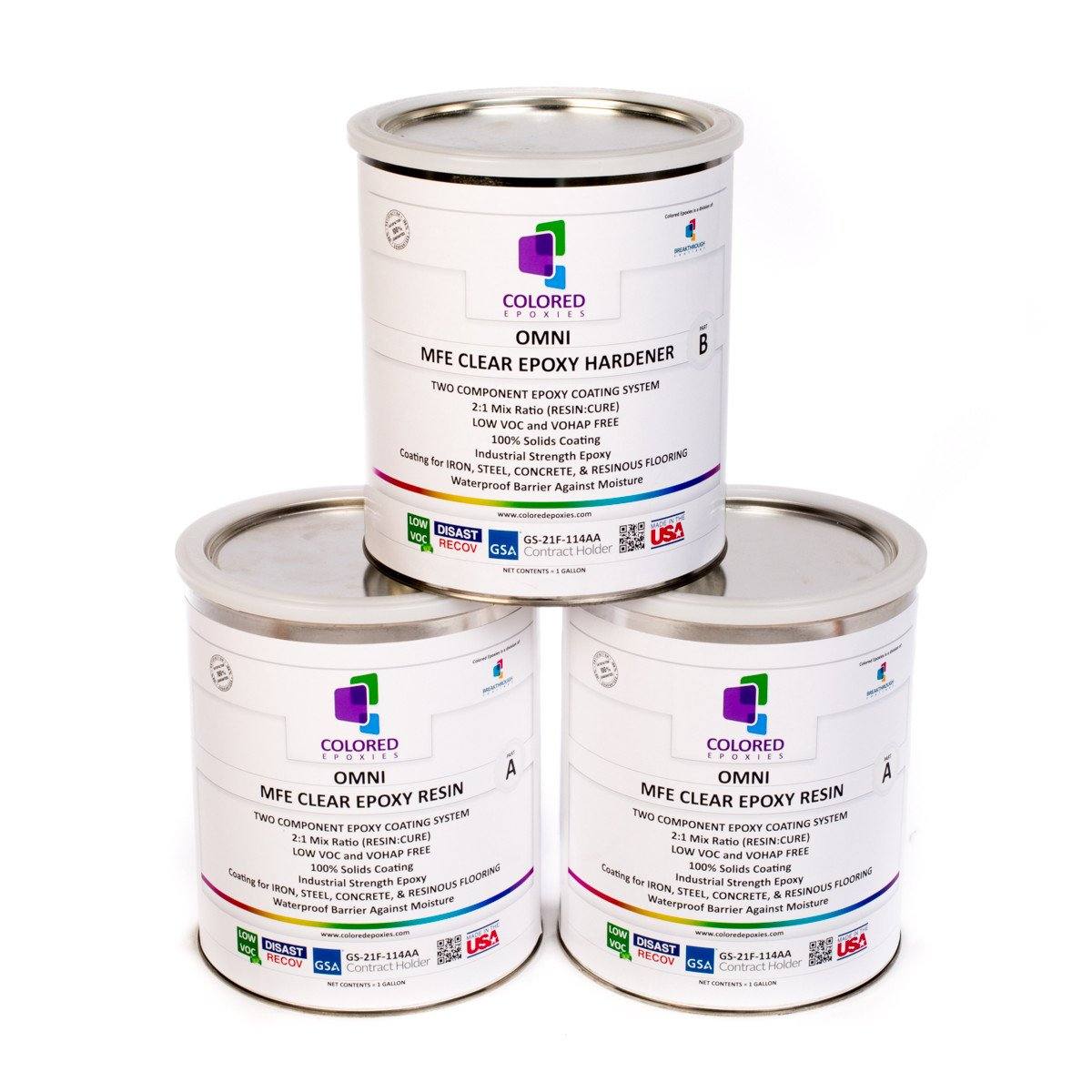 Clear Epoxy Resin Kit - Coloredepoxies