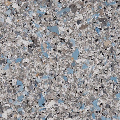 Hybrid Stone Flake - Coloredepoxies | Blue Granite | FB-4101