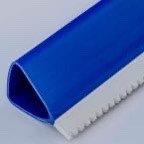 20” x 1/8” x 1/8” Serrated Notched rubber squeegee - Coloredepoxies