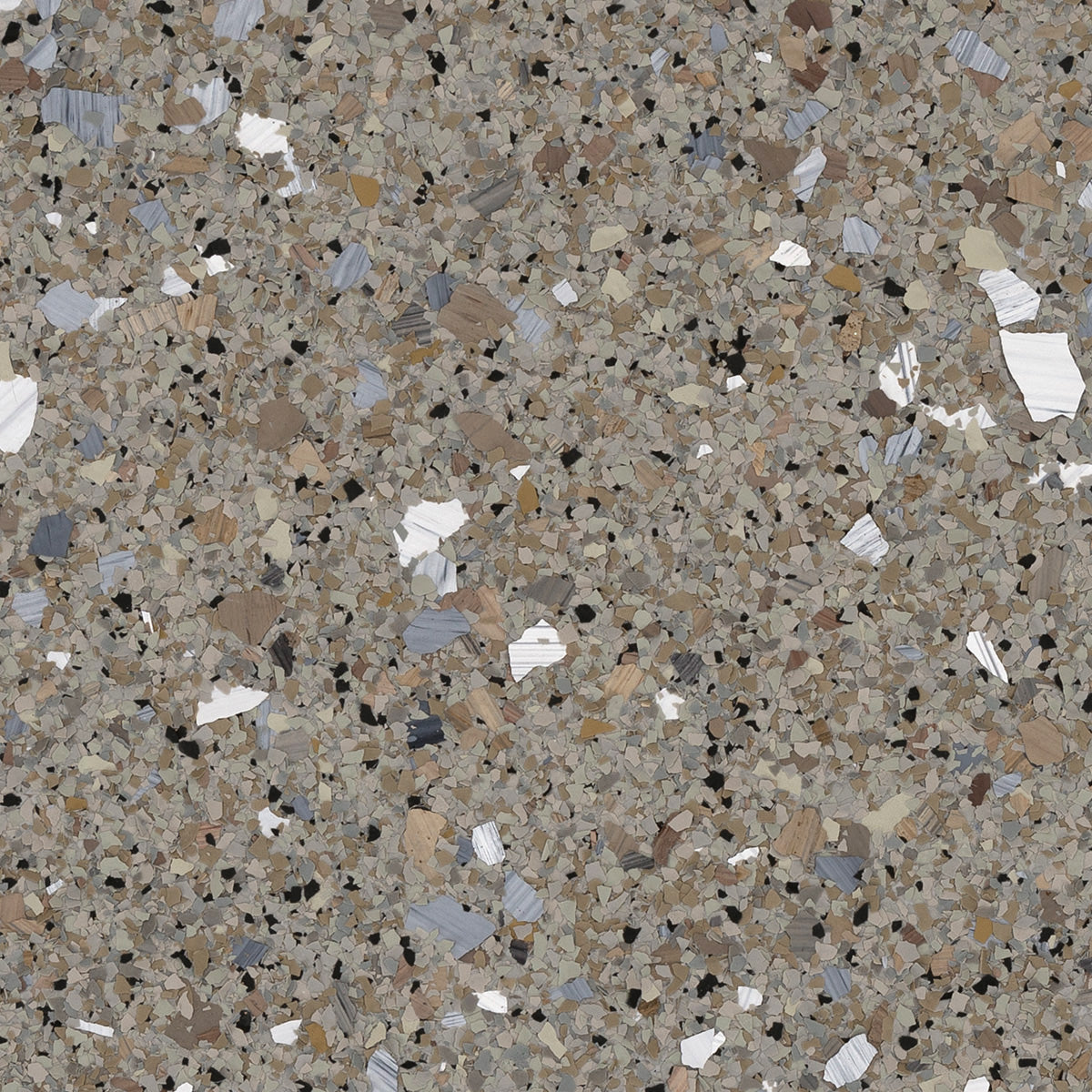 Hybrid Stone Flake - Coloredepoxies | Mudstone | FB-4109
