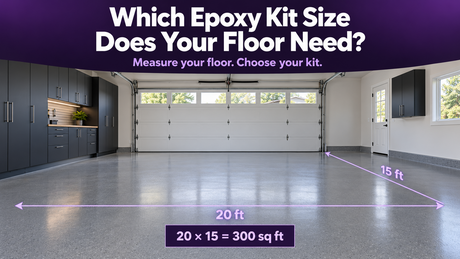 Which Epoxy Kit Size Does Your Floor Need?