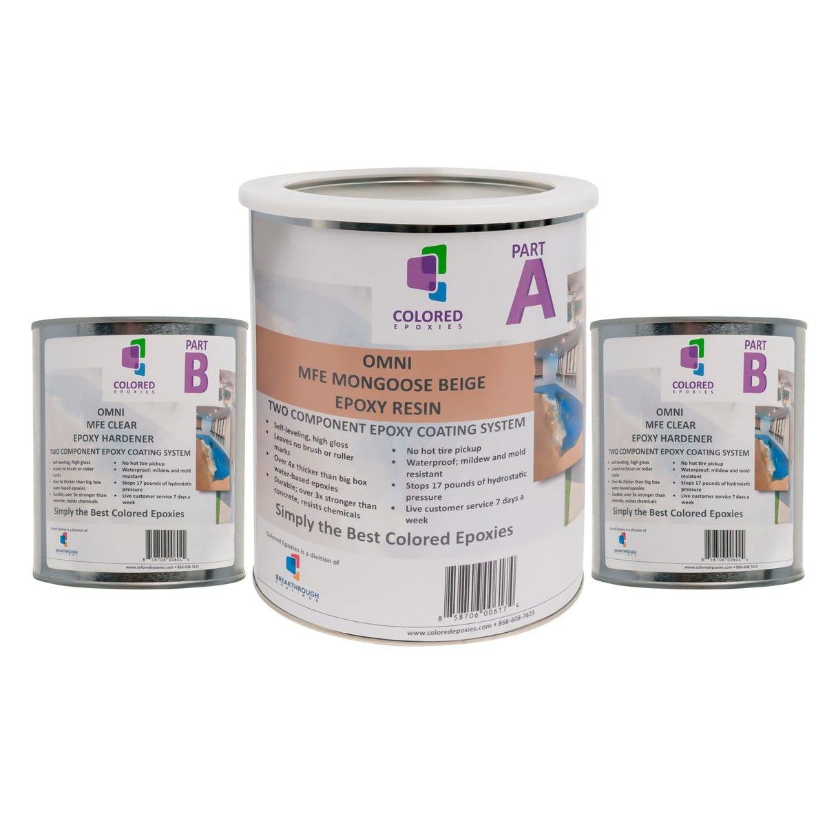 Colored Epoxy Resin Kits