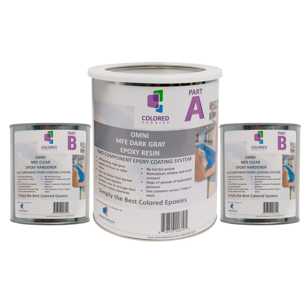 Colored Epoxy Resin Kits